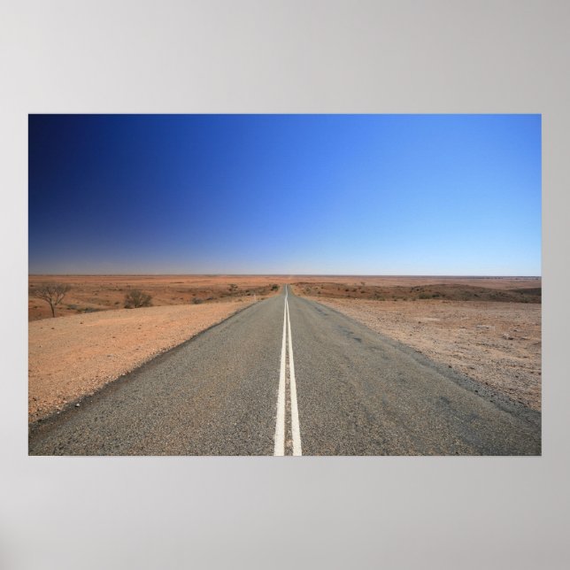 Outback Road, Australia - Poster, Landscape Poster (Front)