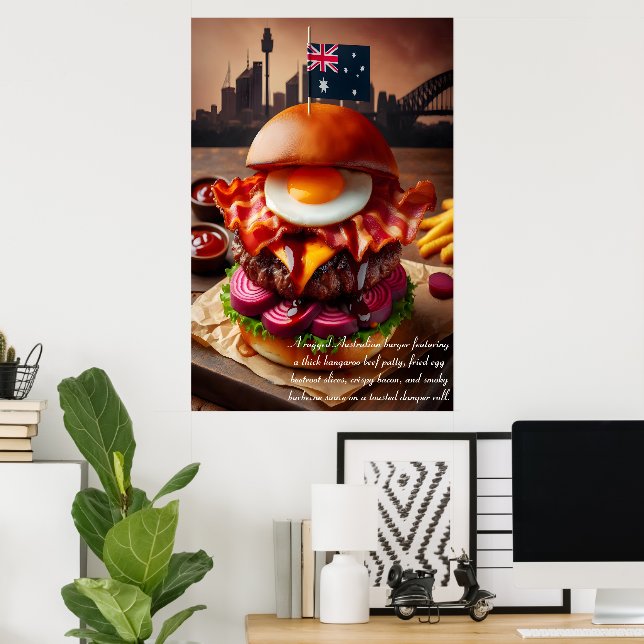 Outback Tucker Triumph 24x36 Poster (Home Office)