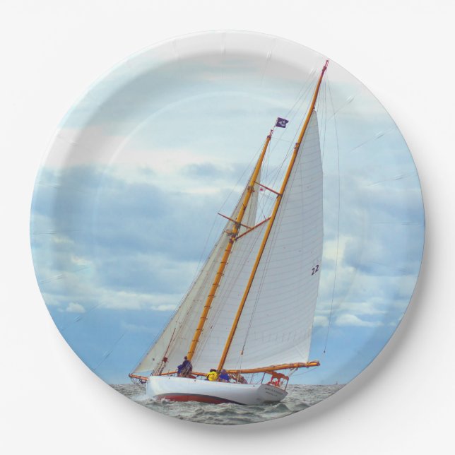 Outbound On The Brilliant Paper Plates (Front)