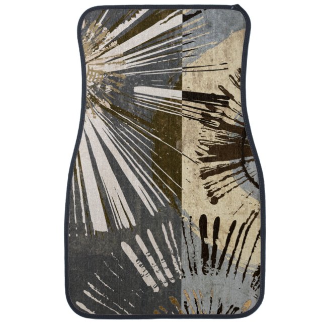 Outburst Tiles I Car Mat (Front)