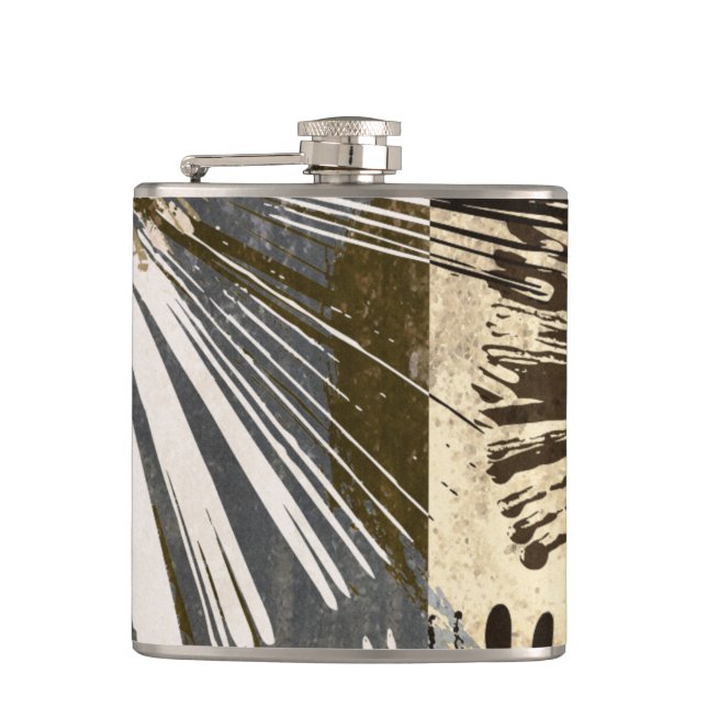 Outburst Tiles I Flask (Front)