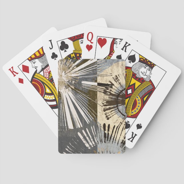 Outburst Tiles I Poker Cards (Back)