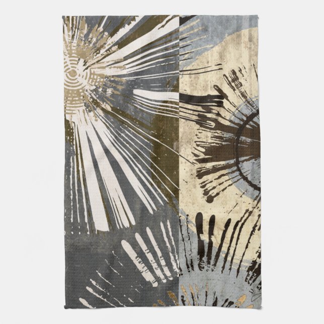 Outburst Tiles I Towel (Vertical)