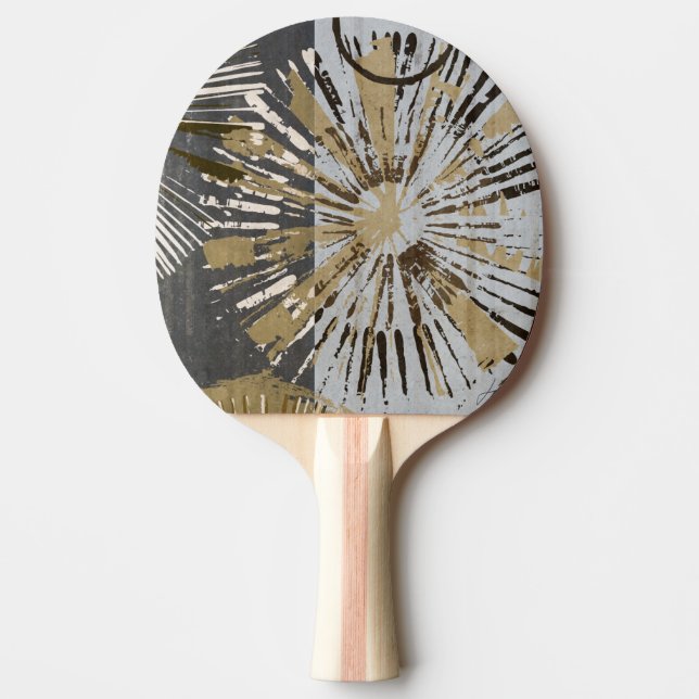 Outburst Tiles III Ping-Pong Paddle (Front)
