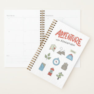 Outdoor Adventure Camping Graphic Planner