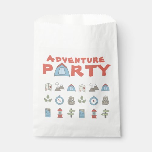 Outdoor Adventure Camping Hiking Kids Party Favor Bag