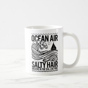 Outdoor Adventure Camping Therapy Art  Coffee Mug