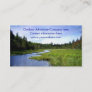 Outdoor Adventure Template Business Card