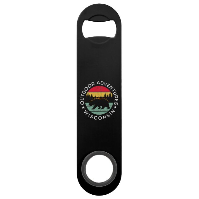 Outdoor Adventures Wisconsin Bar Key (Front)