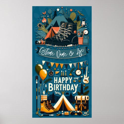 Outdoor Birthday Gift Poster