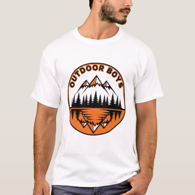 Outdoor Boys Logo  T-Shirt (Front)