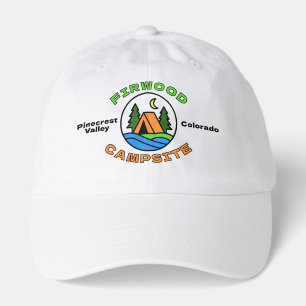 Outdoor Camp Logo Badge  Hat