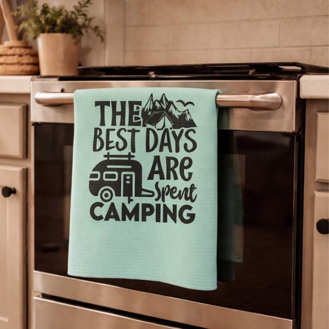 Outdoor Camper Gift Kitchen Towel (Creator Uploaded)