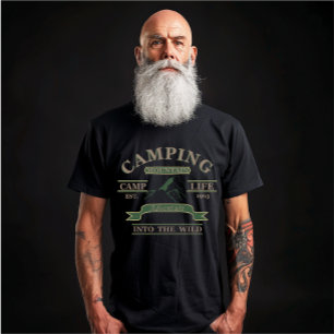 Outdoor camping camper life T-Shirt