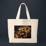 Outdoor Christmas Decorations Large Tote Bag<br><div class="desc">Merry Christmas celebration with this item. This design looks good on any product. ⭐PERSONALIZE this template with your artwork. ⭐EDIT it further to make more changes. ⭐TRANSFER this design to any product. Visit all my stores at bit.ly/SandyspiderStores (cut and paste).</div>