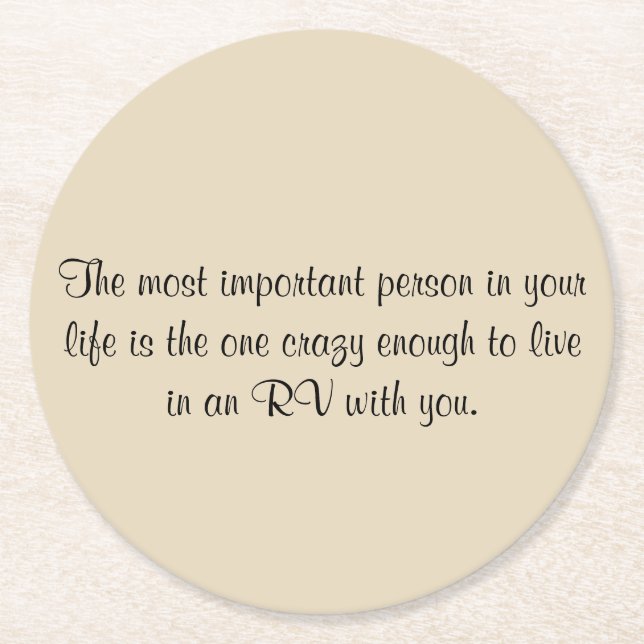 Outdoor coasters (full-time RVers) (Front)