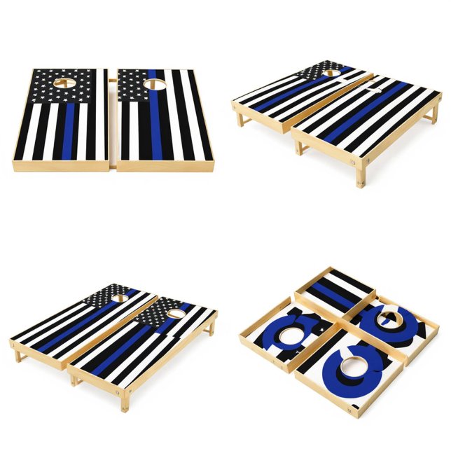 Outdoor Cornhole – USA Flag (Drag & Drop) Set (Creator Uploaded)