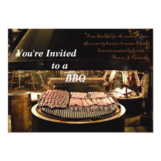Outdoor Entertainng Card
