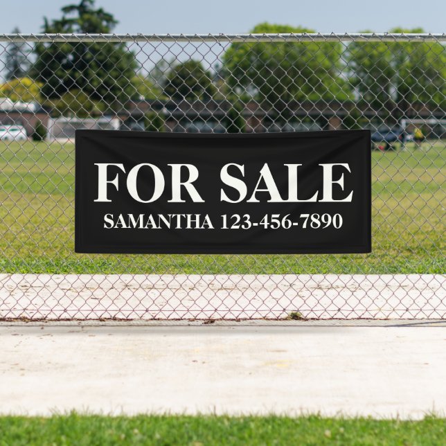 Outdoor For Sale Banner, Property Sale Banner (Insitu)