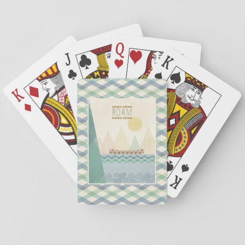 Outdoor Geo II  Roam Poker Cards