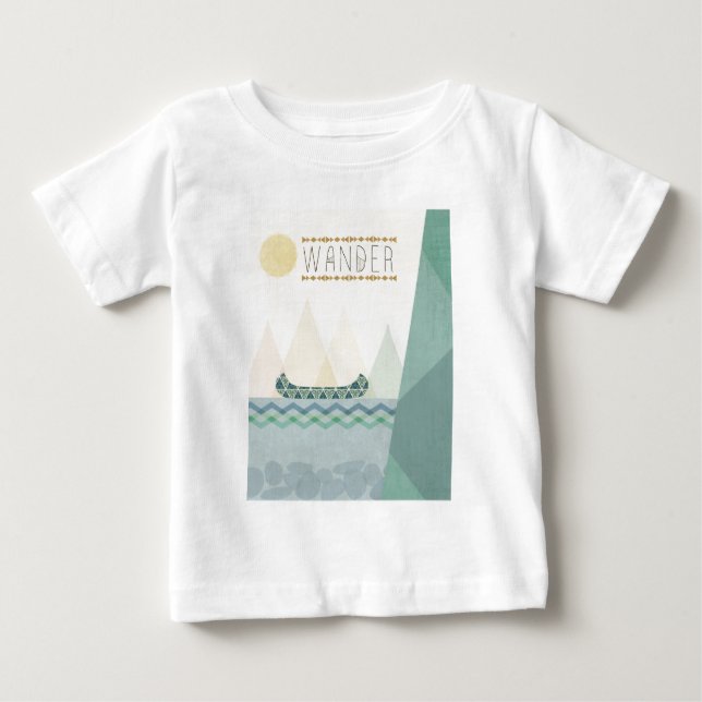 Outdoor Geo III | Wander Baby T-Shirt (Front)