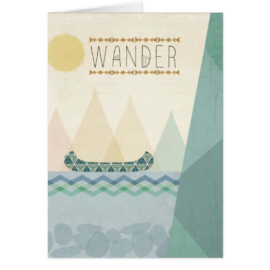 Outdoor Geo III | Wander Cards (Front)