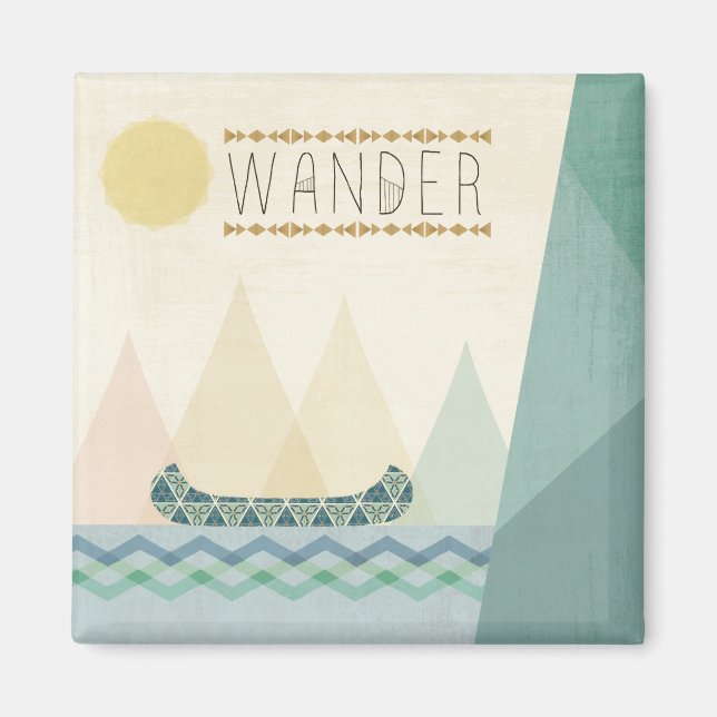Outdoor Geo III | Wander Magnet (Front)