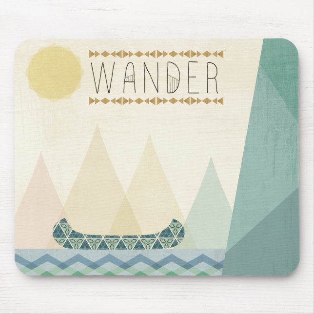 Outdoor Geo III | Wander Mouse Pad (Front)