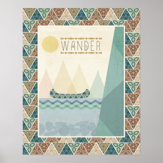 Outdoor Geo III | Wander Poster (Front)