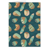 Outdoor Geo Step | Blue Pattern (Front)