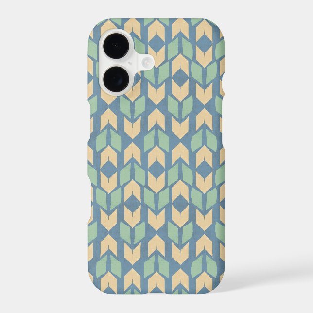 Outdoor Geo Step | Geometric Arrow Pattern Iphone Case (Back)