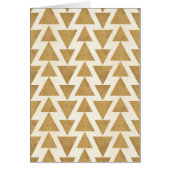 Outdoor Geo Step | Gold Geometric Pattern (Front)