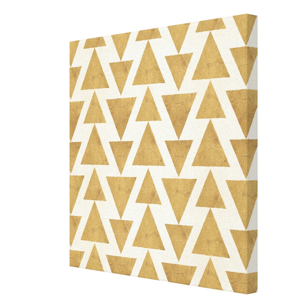 Habitat Geometric Pattern Canvas Print