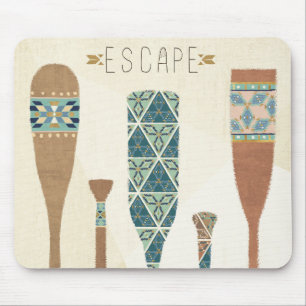 Outdoor Geo VI Escape Mouse Pad