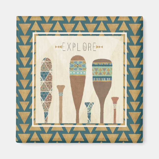 Outdoor Geo VII | Explore Magnet (Front)