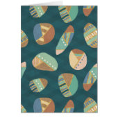 Outdoor Geo XII | Blue & Green Geometric Pattern (Front)