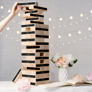 Outdoor Giant Topple Tower Game