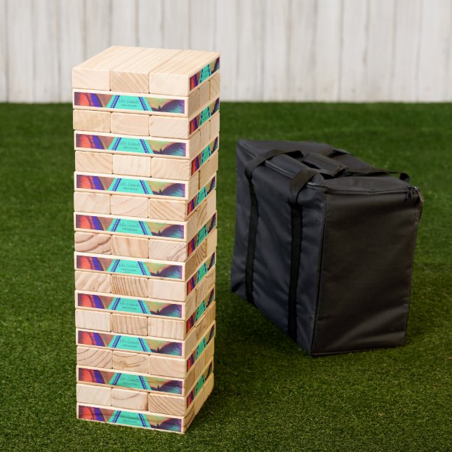 Outdoor Giant Topple Tower Game (Lawn)