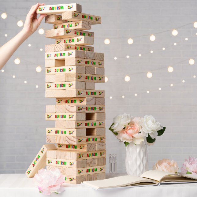 Outdoor Giant Topple Tower Game (Wedding)