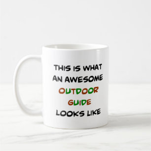 outdoor guide, awesome coffee mug