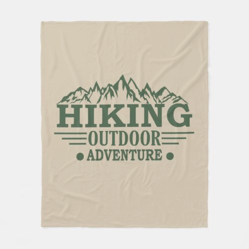 Outdoor hike hikers hiking adventure  fleece blanket