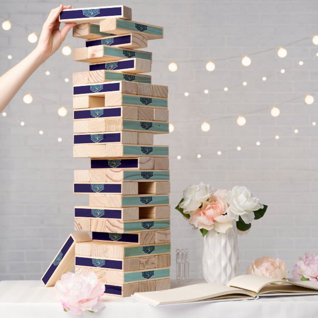 Outdoor Jenga! Topple Tower (Wedding)