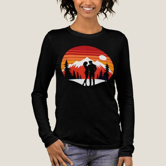 Outdoor Lovers: National Parks Adventures in 2026 Tri-Blend Shirt (Front)