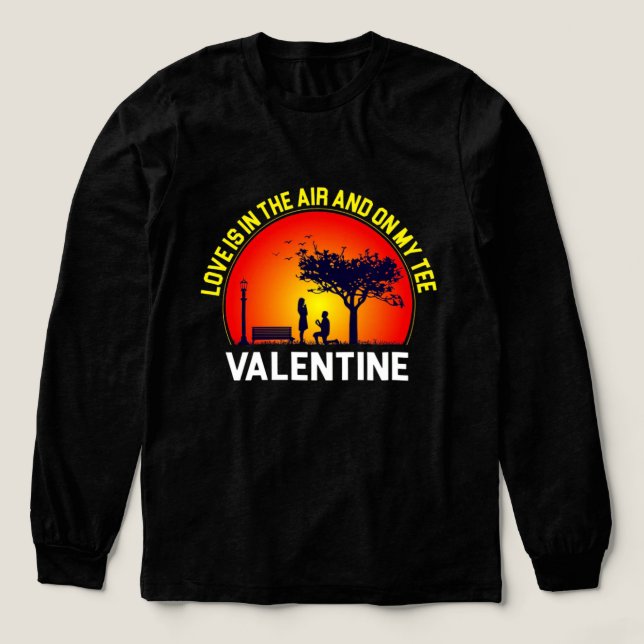 Outdoor Lovers: National Parks Valentines Day 2026 Tri-Blend Shirt (Design Front)