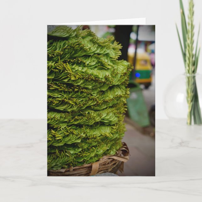 Outdoor Market card (Front)