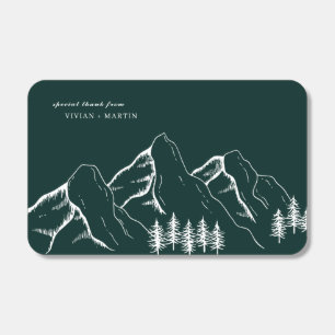 Outdoor Mountain Pine Tree Matchboxes