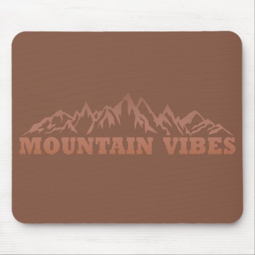 outdoor mountain vibes adventure mouse pad