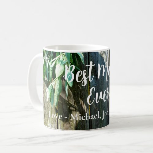 Outdoor nature Fresh_cut herbs Barn_wood Mom Coffee Mug