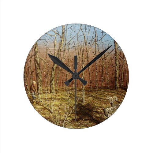 Outdoor/Nature Gifts Round Clock