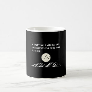 Outdoor Nature Hiking Mountains Camping Funny Gift Coffee Mug